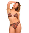 Cheetah Tan Through Bikini Thong