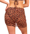Cheetah Tan Through Beach Wrap