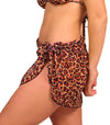 Cheetah Tan Through Beach Wrap