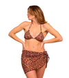 Cheetah Tan Through Beach Wrap