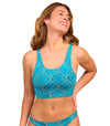 Emerald Tan Through Cropkini