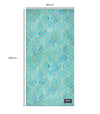 Emerald Microfibre Beach Towel