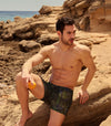 Havana Tan Through Swim Shorts