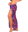 Paradise Purple Tan Through Beach Sarong