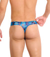 Ultramarine Tan Through Swim Thong