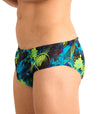 Java Tan Through Deep Waist Swim Brief