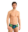 Java Tan Through Deep Waist Swim Brief