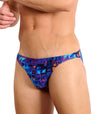 Mosaic Tan Through Swim Micro Brief