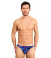 Mosaic Tan Through Swim Micro Brief