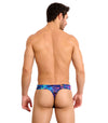 Mosaic Tan Through Swim Thong