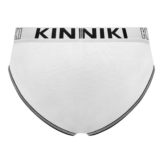 Modal Piped Brief White - Kiniki