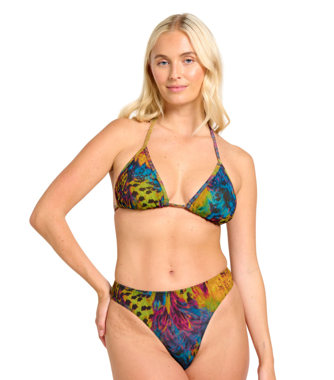 Kiniki Sabre Tanga Bikini Homme à Serrage Latéral - Tissu Tan Through