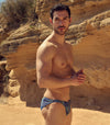 Azure Tan Through Swim Micro Brief