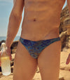 Azure Tan Through Swim Micro Brief
