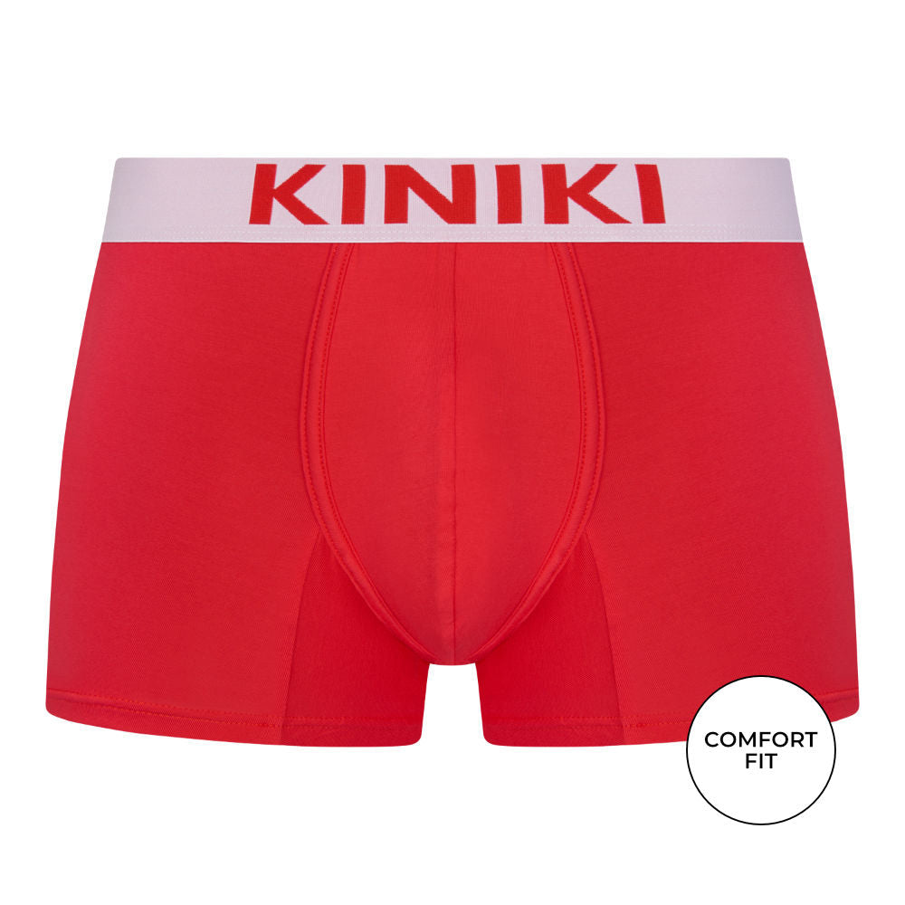 Bamboo Boxer Red – Kiniki