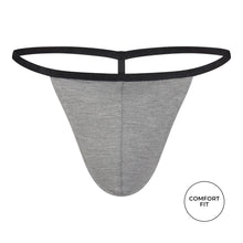  Bamboo G-String Silver