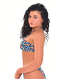 Monaco Tan Through Bandeau Bikini Top