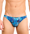 Ultramarine Tan Through Swim Micro Brief