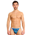 Ultramarine Tan Through Swim Tanga