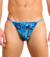 Ultramarine Tan Through Swim Tanga