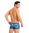 Ultramarine Tan Through Swim Trunks