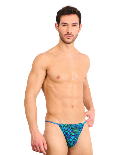 Viper Tan Through Swim Tanga