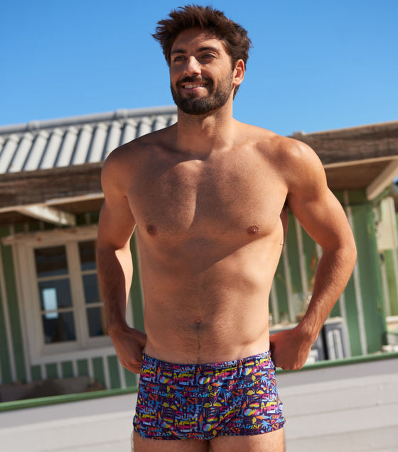 Aloha Tan Through Swim Trunks