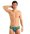 Aruba Tan Through Deep Waist Swim Brief