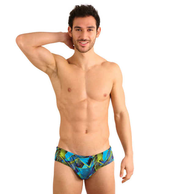 Aruba Tan Through Deep Waist Swim Brief