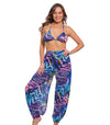 Aurora Tan Through Harem Pants