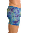 Azure Tan Through Swim Shorts