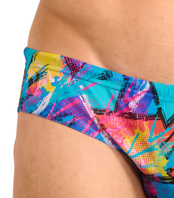 Bahama Tan Through Deep Waist Swim Brief