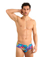 Bahama Tan Through Deep Waist Swim Brief