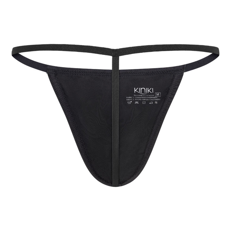 Bamboo G-String Black
