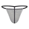 Bamboo G-String Silver