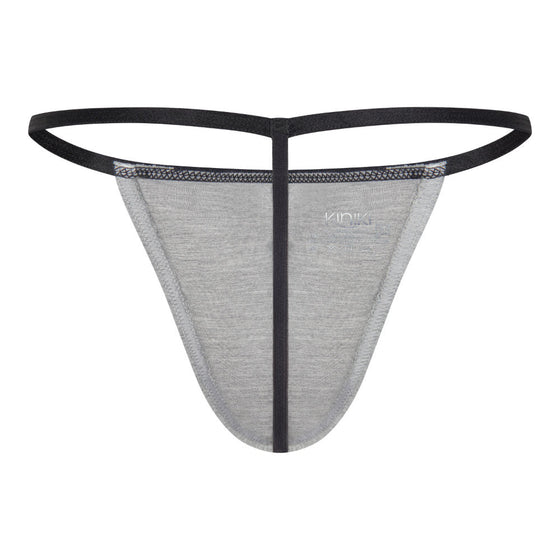 Bamboo G-String Silver