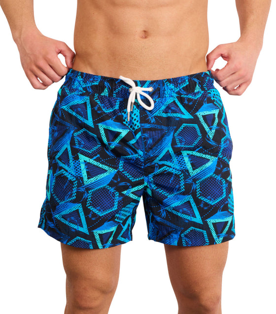 Beach Board Shorts Blue Lagoon