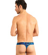 Blue Lagoon Tan Through Swim Thong