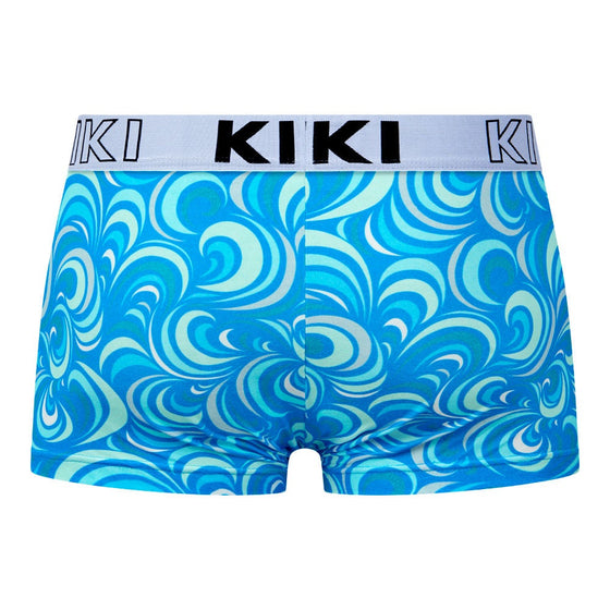 Cotton Printed Hipsters - Blue Rift