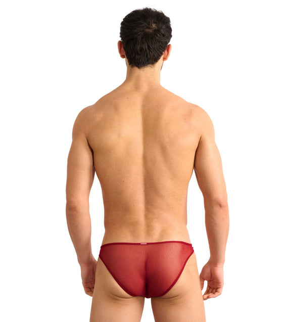 Cage Micro Brief Scarlet Red