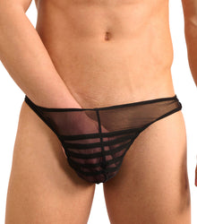  Cage Thong Black