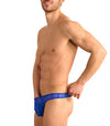 Cage Thong Blue