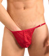 Fizzy Clip Side Thong Scarlet Red