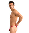 Fizzy Clip Side Tanga Scarlet Red