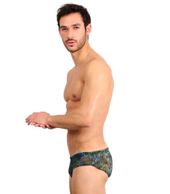 Havana Tan Through Deep Waist Swim Brief