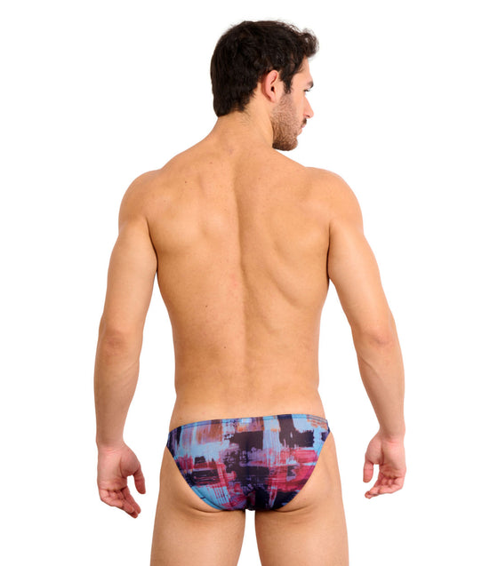 Mykonos Tan Through Swim Micro Brief