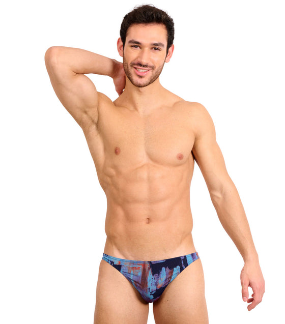 Mykonos Tan Through Swim Micro Brief