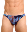 Mykonos Tan Through Swim Micro Brief