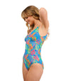 Paradise Green Tan Through Support Top Swimsuit