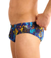 Reef Tan Through Deep Waist Swim Brief